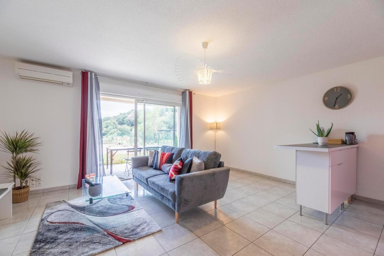 Appartement Cosy Et Spacieux Avec Jardin Et Parking Бастія Екстер'єр фото