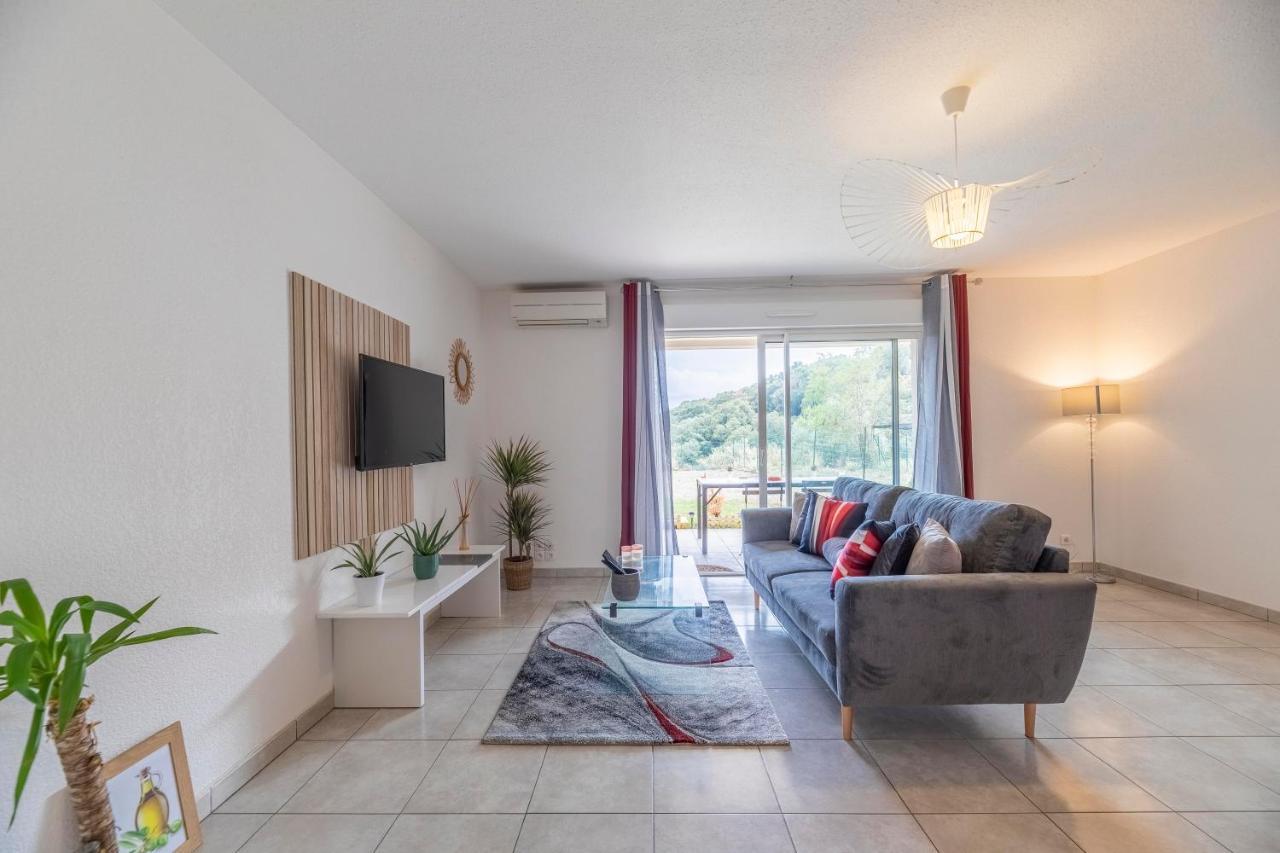 Appartement Cosy Et Spacieux Avec Jardin Et Parking Бастія Екстер'єр фото